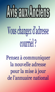 Changements d'adresses courriel