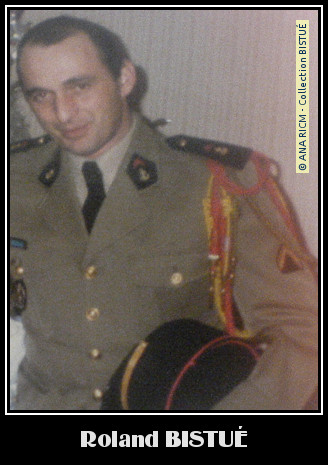 Roland Bistué, sergent au RICM