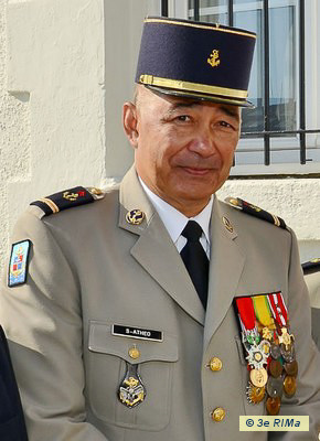 L'adjudant-chef Sylvain Athéo