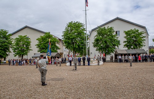 Illustration passation de commandement RICM