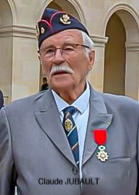 Claude Jubault, légion d'honneur