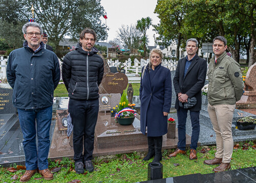 12/02/2026 : Jocelyne PISTOLET avec ses fils et beaux-fils