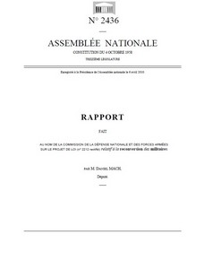 Assemblée nationale - Reconversion