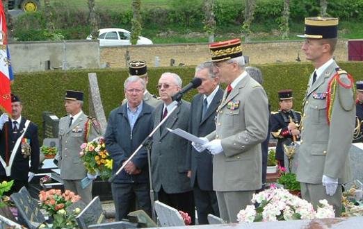 Allocution du gnral Delort sur la tombe du caporal-chef Marie