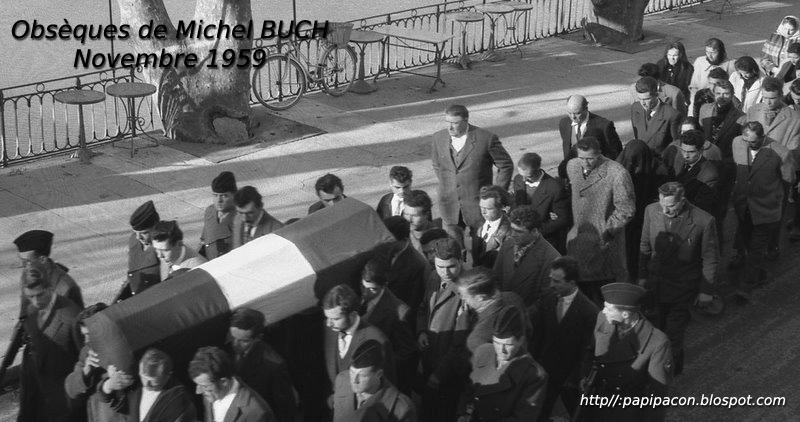 Nov 1959, obsèques de Michel Buch