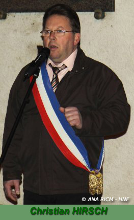 Christian Hirsch, maire de Villars-sous-Ecot