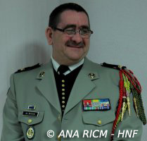 Marc Bylicki, officier Traditions du RICM