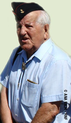 Émile Bagarry, le dernier président des Anciens combattants de la 9e DIC/sud-est