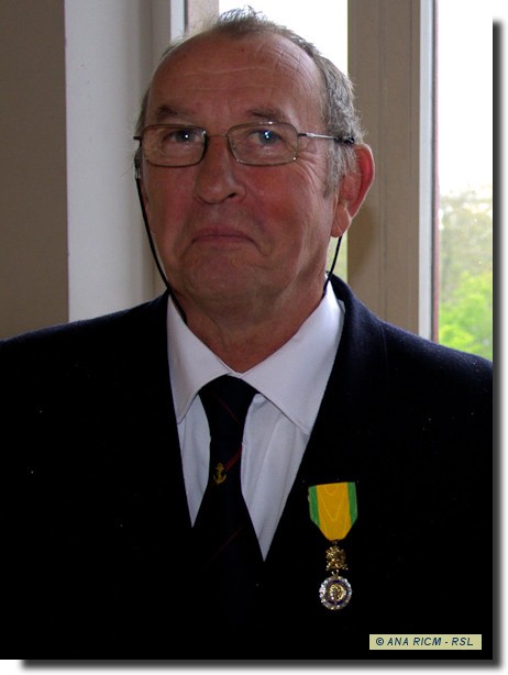 Robert Quantin, médaillé militaire