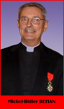 M. le chanoine Michel-Didier Dehan, chevalier de la Légion d'Honneur