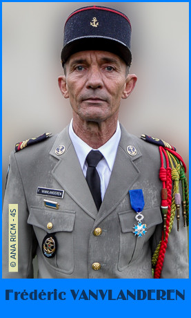 Chevalier de l'Ordre national du Mérite : Caporal-chef de 1re classe Frédéric Vanvlanderen