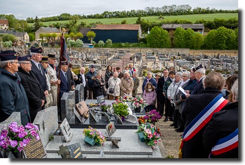 ANA RICM, 2 mai 2018 à Saint-Pierre-en-Auge, hommage à Christian MARIE