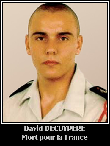 Le caporal David DECUYPÈRE [1984-2004], mort pour la France