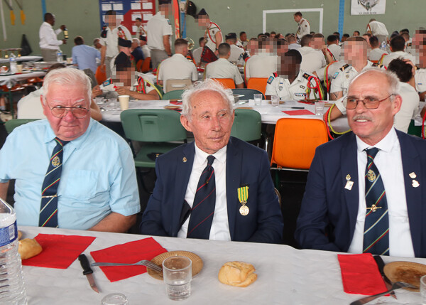 14/09/2023, photo X, Poitiers, Anciens de G à D : Alban Treuillard, Joël Chataigner, Guy Prévors